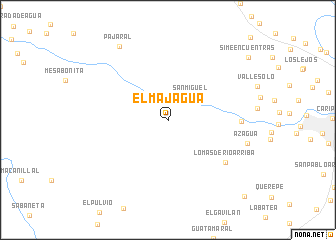 map of El Majagua