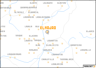 map of El Majao