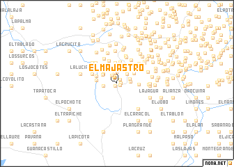 map of El Majastro