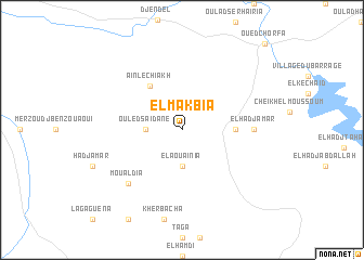 map of El Makbia