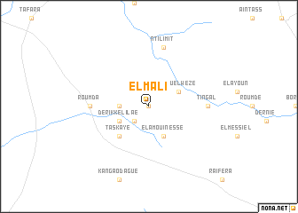 map of El Mali