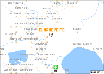 map of El Mameycito