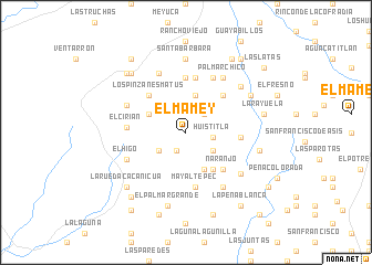 map of El Mamey