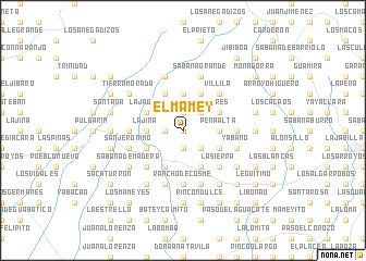 map of El Mamey