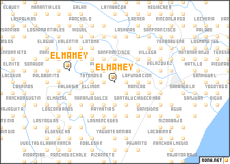 map of El Mamey