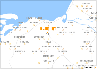 map of El Mamey