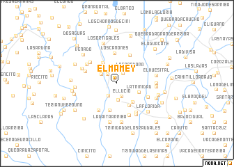 map of El Mamey