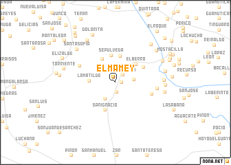 map of El Mamey