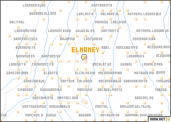 map of El Mamey