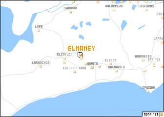 map of El Mamey