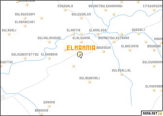 map of El Mamnia