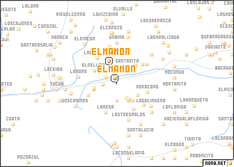 map of El Mamón