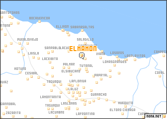 map of El Mamón