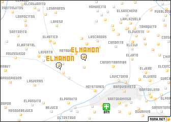 map of El Mamón