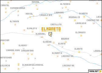map of El Maneto