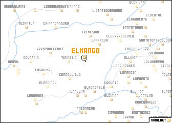 map of El Mango