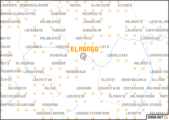 map of El Mango