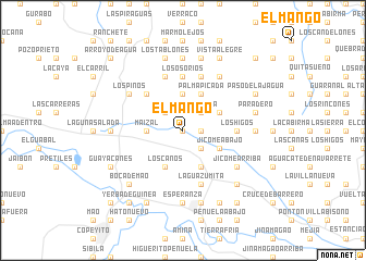 map of El Mango