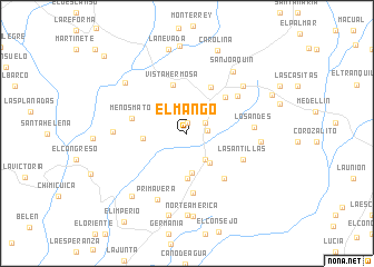 map of El Mango