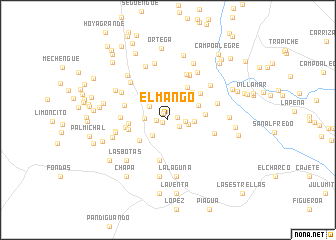 map of El Mango