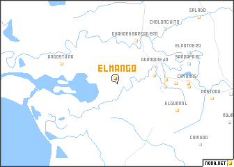 map of El Mango