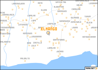 map of El Mango