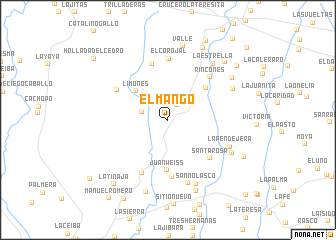 map of El Mango