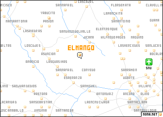 map of El Mango