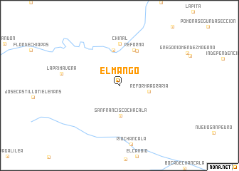 map of El Mango