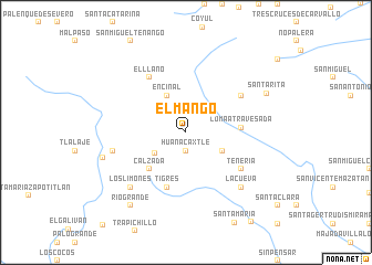 map of El Mango