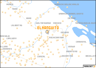 map of El Manguito