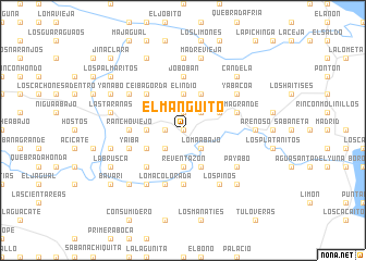 map of El Manguito