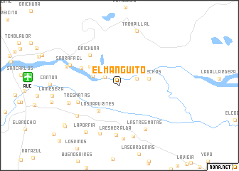 map of El Manguito