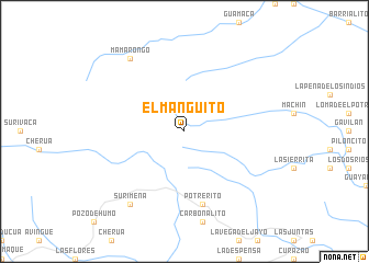 map of El Manguito