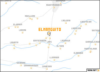 map of El Manguito