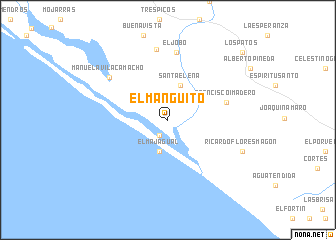 map of El Manguito