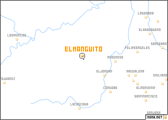 map of El Manguito