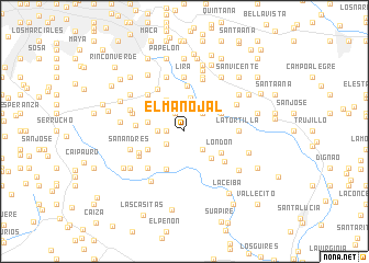 map of El Manojal