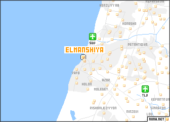 map of El Manshiya