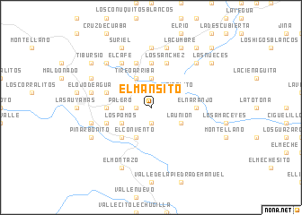 map of El Mansito