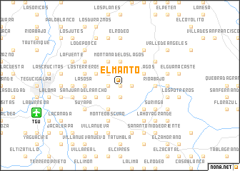 map of El Manto