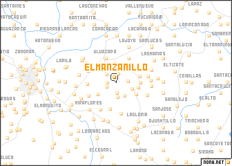 map of El Manzanillo