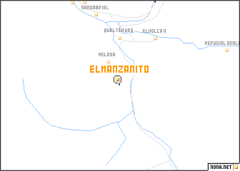 map of El Manzanito