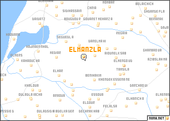 map of El Manzla