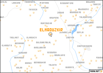 map of El Maouzkir