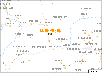 map of El Maporal