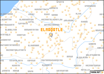 map of El Maqâtlé