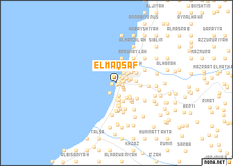 map of El Maqsaf