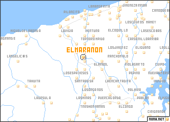 map of El Marañón