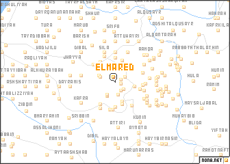 map of El Mâred
